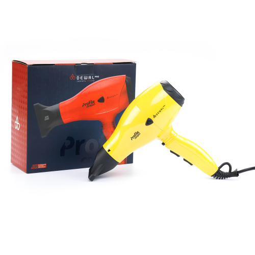 Hair dryer 2000W Profile Compact DEWAL 03-119 Yellow